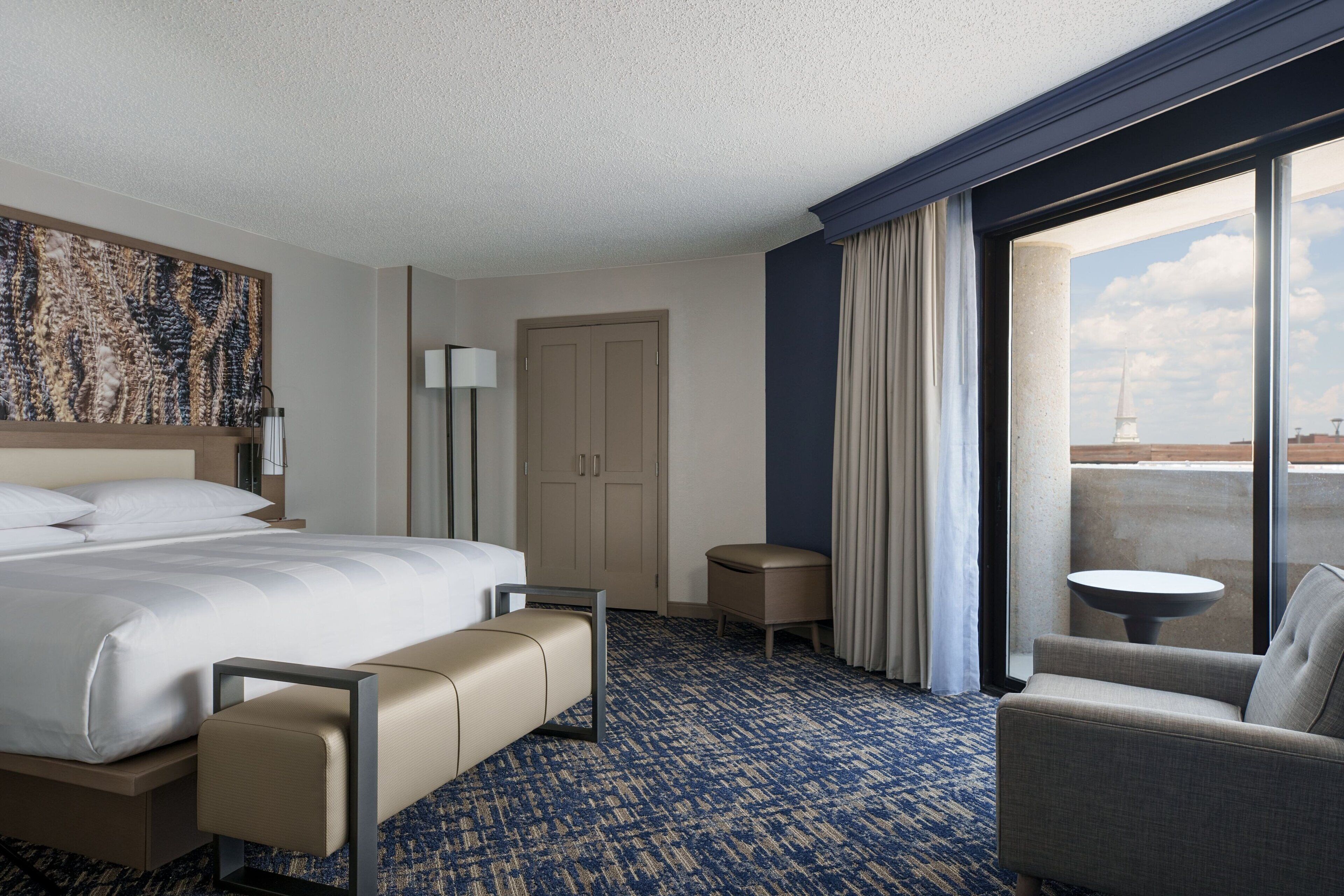 premium bedding, desk, iron/ironing board, free cots/infant beds