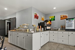Free daily full breakfast