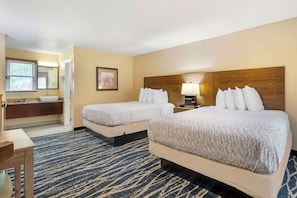Standard Room, 2 Queen Beds, Refrigerator & Microwave, Mountain View