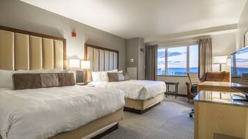 Chambre, 2 grands lits