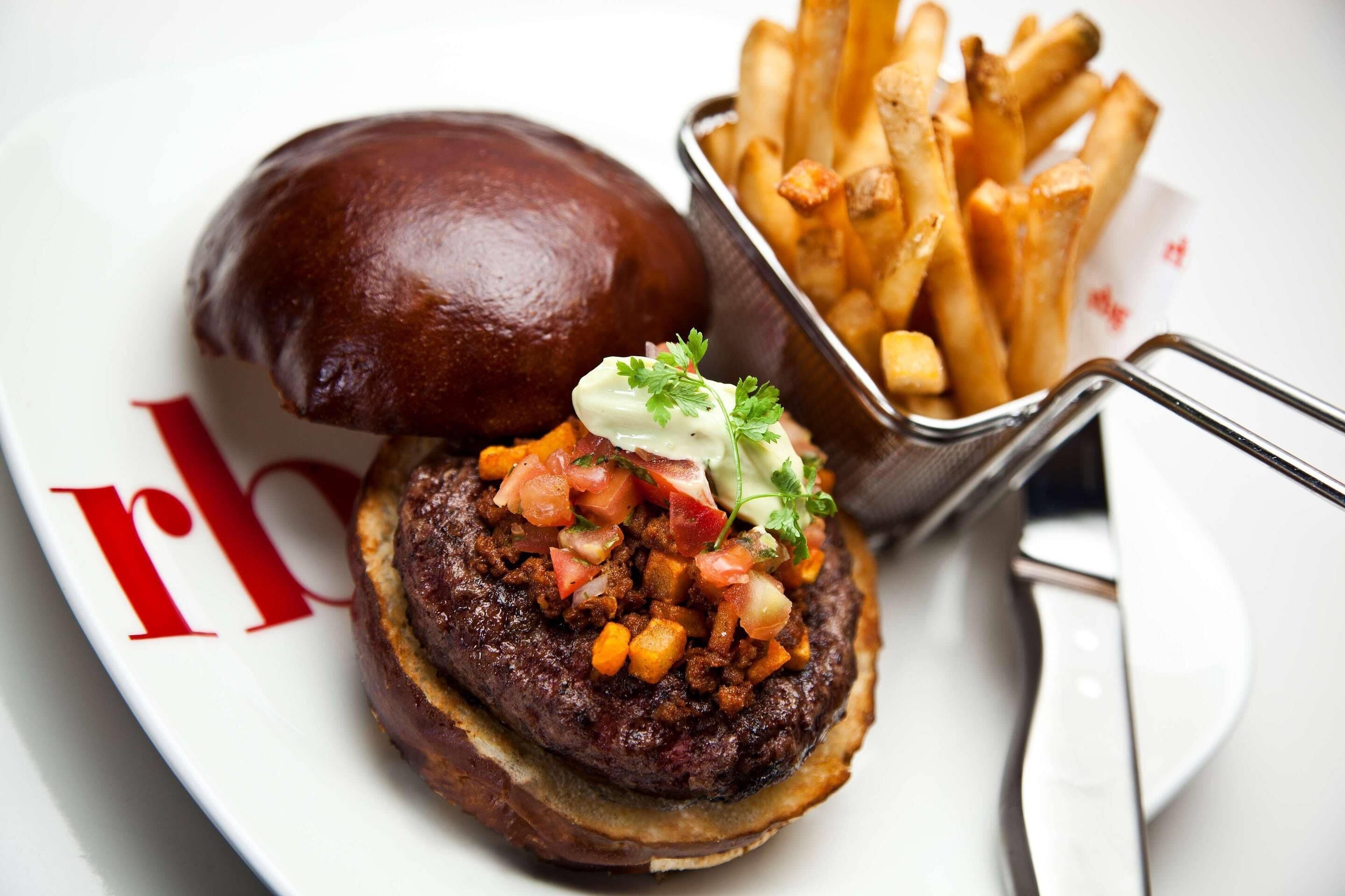 breakfast, lunch and dinner served