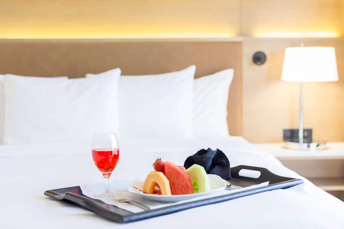 Room, 2 Queen Beds, Non Smoking | 1 bedroom, pillow-top beds, desk, blackout curtains