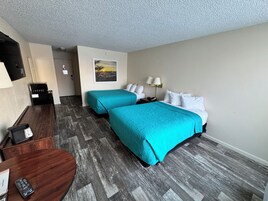 Basic Double Room, 2 Double Beds | Blackout drapes, iron/ironing board, cribs/infant beds, free WiFi