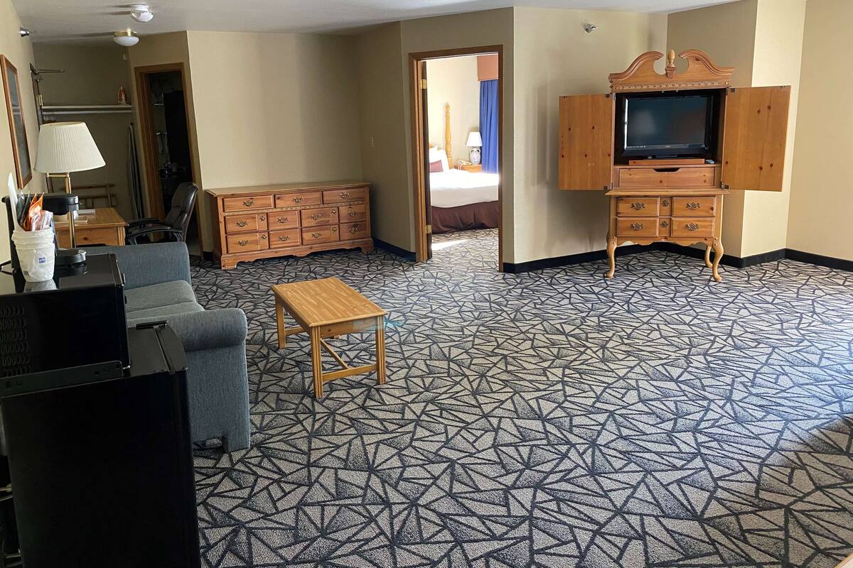 suite, multiple beds, non smoking, refrigerator & microwave (with sofabed) | blackout curtains, iron/ironing board, rollaway beds, free wifi