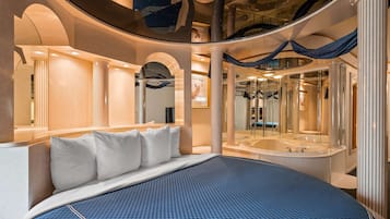 Suite, 1 King-Bett, Nichtraucher, Whirlpool