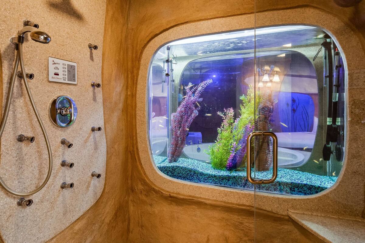 suite, 1 king bed, non smoking, jetted tub | bathroom | free toiletries, hair dryer, towels