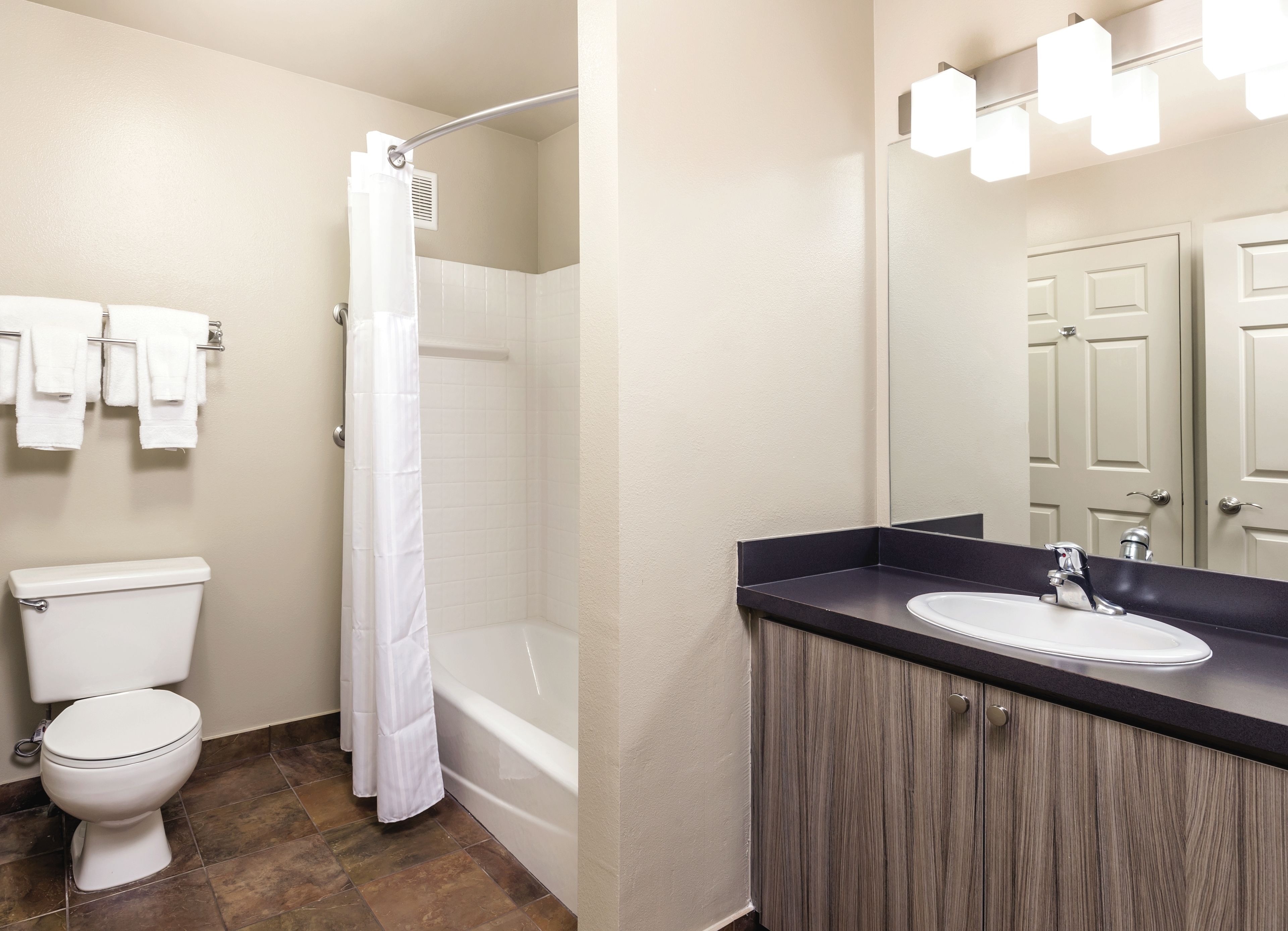 free toiletries, hair dryer, towels, soap