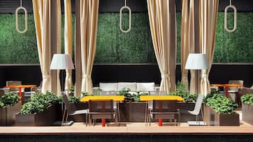 Blick von der Unterkunft