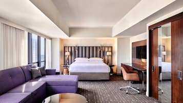 Daunenbettdecken, Pillowtop-Betten, Zimmersafe, Schreibtisch