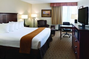 Desk, laptop workspace, blackout curtains, iron/ironing board - Ramkota Hotel & Conference Center (Casper)