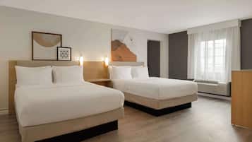Ropa de cama de alta calidad y escritorio