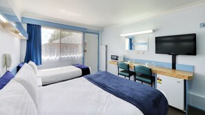 1 bedroom, laptop workspace, iron/ironing board, free WiFi
