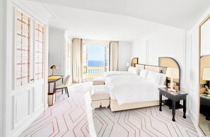 Premium Room, 2 Katil Kelamin (Double), Sea View | 1 bilik tidur, peralatan tempat tidur premium, gebar bulu kapas 