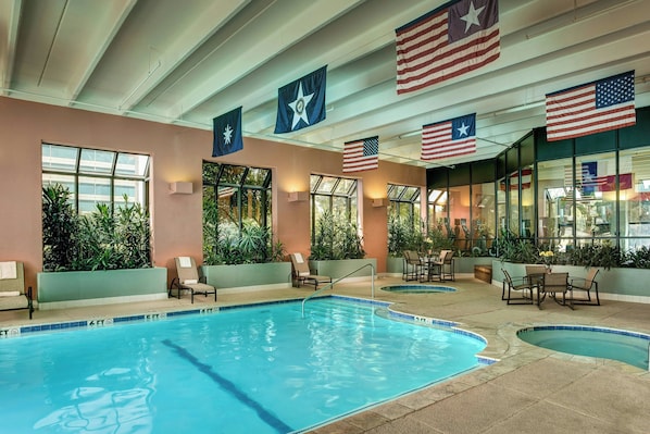 Indoor pool, outdoor pool