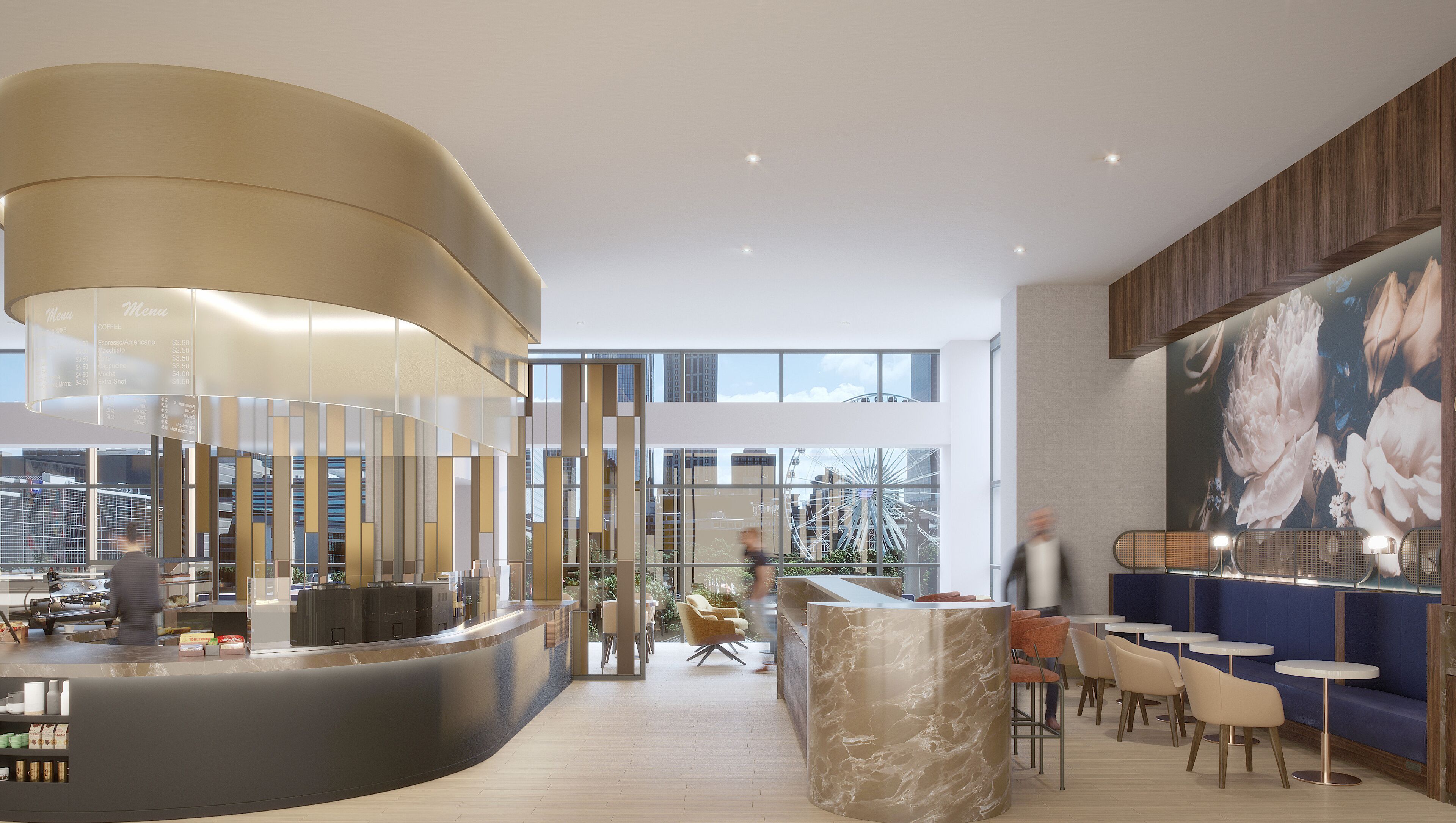 2 間餐廳；供應早餐