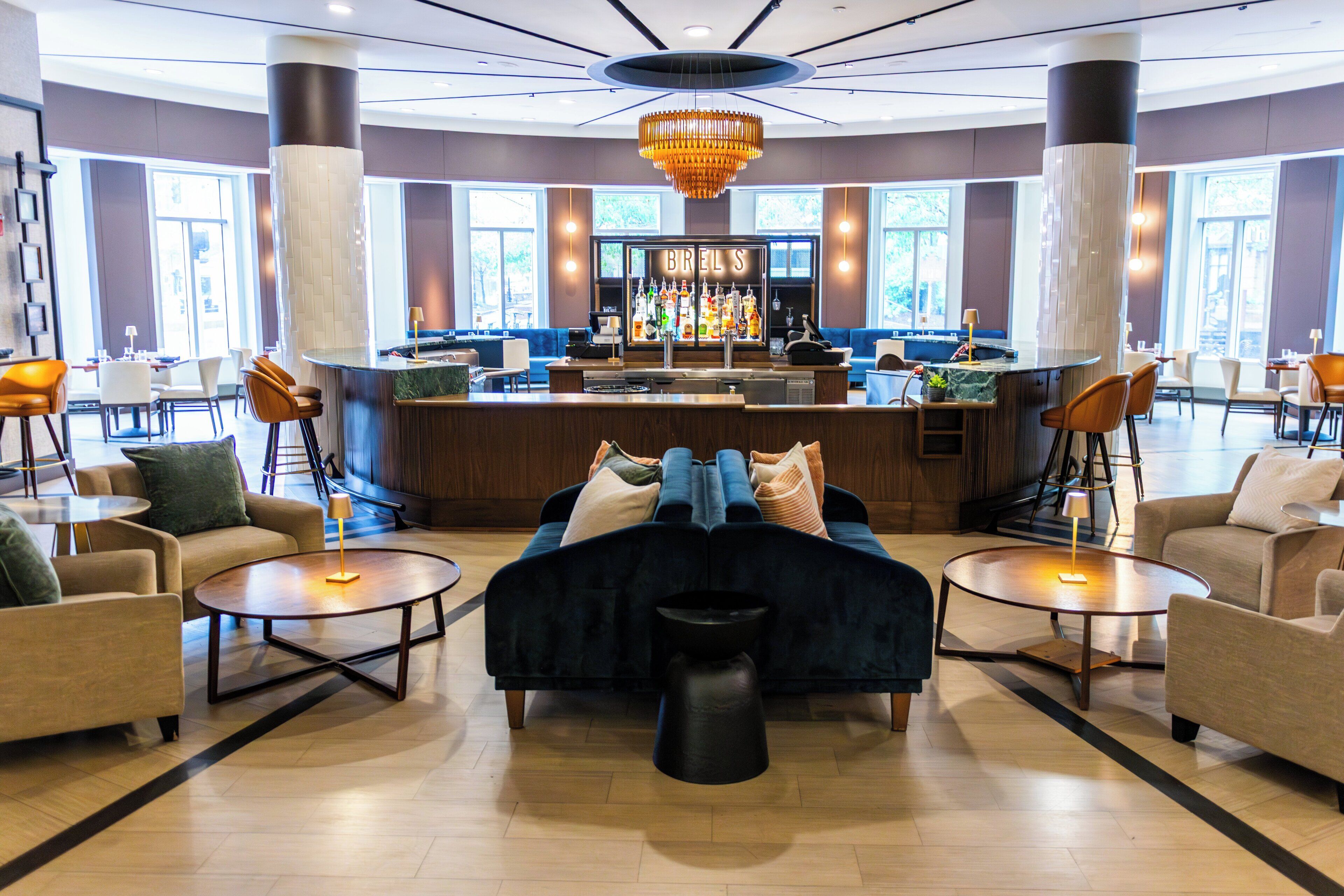 Breakfast, lunch and dinner served