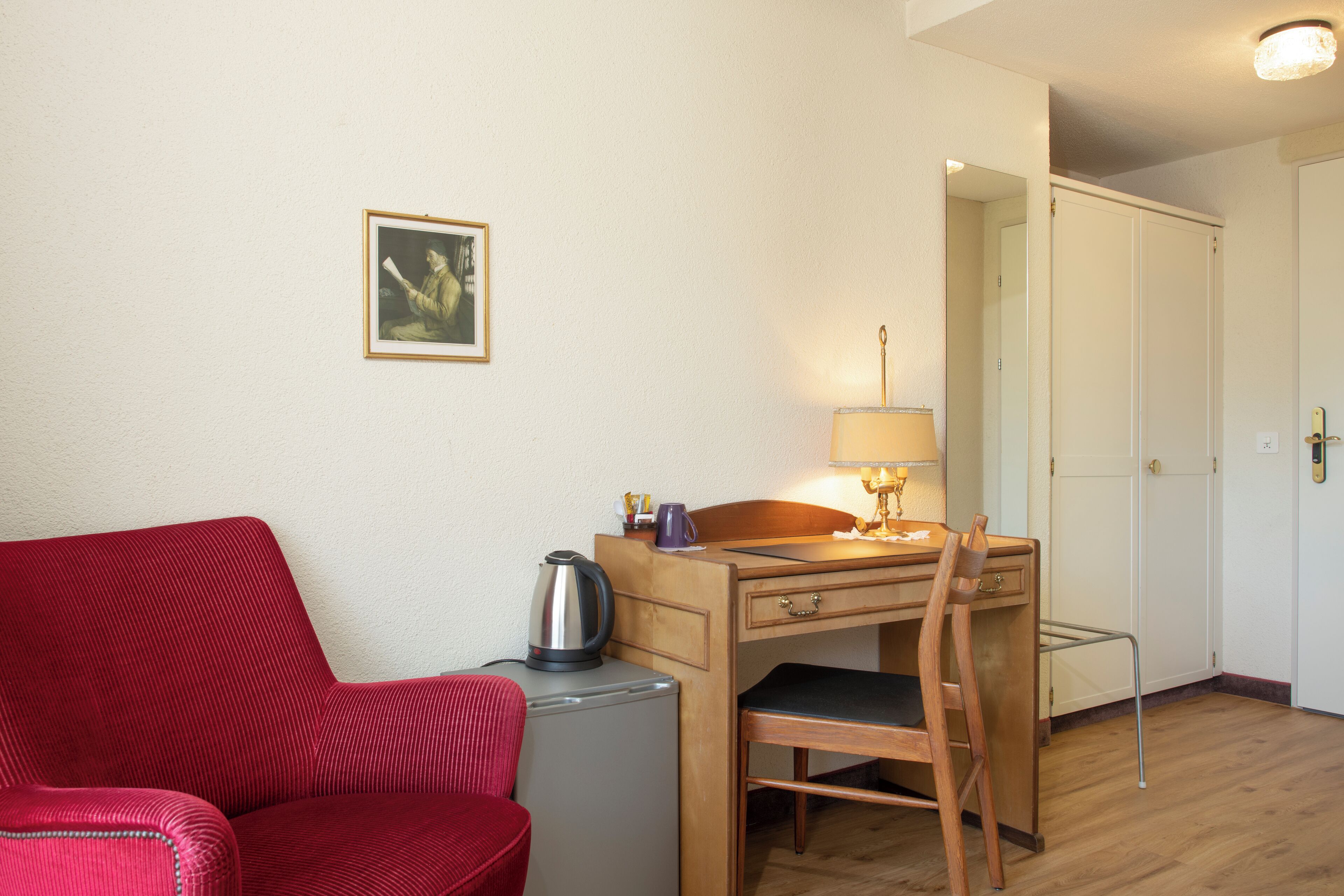 standard single room, balcony, mountain view | 1 bedroom, premium bedding, minibar, in-room safe