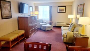 2 Room King Suite Non-Smoking, No Pets | Pillowtop beds, desk, laptop workspace, blackout drapes