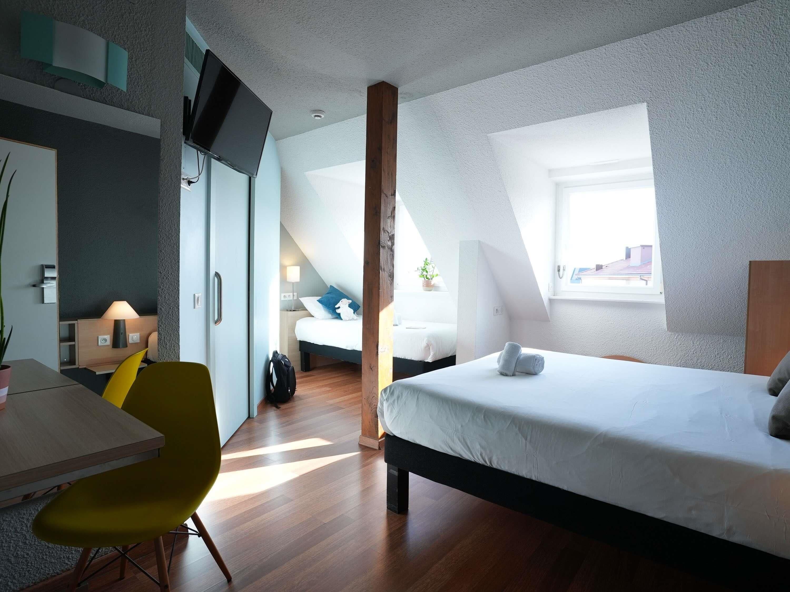 desk, blackout curtains, soundproofing, iron/ironing board