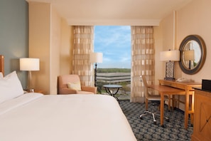Premium bedding, down duvets, pillow-top beds, in-room safe