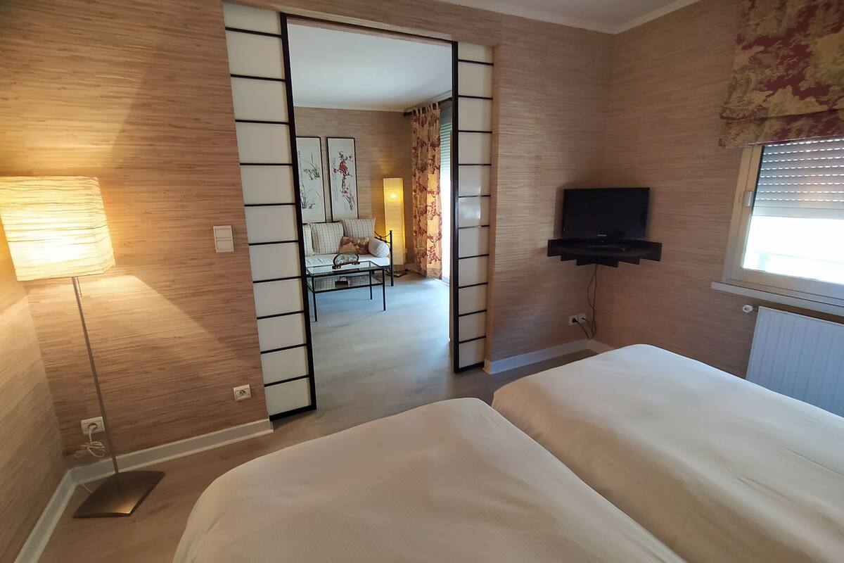 comfort studio | 1 bedroom, premium bedding, individually furnished, desk