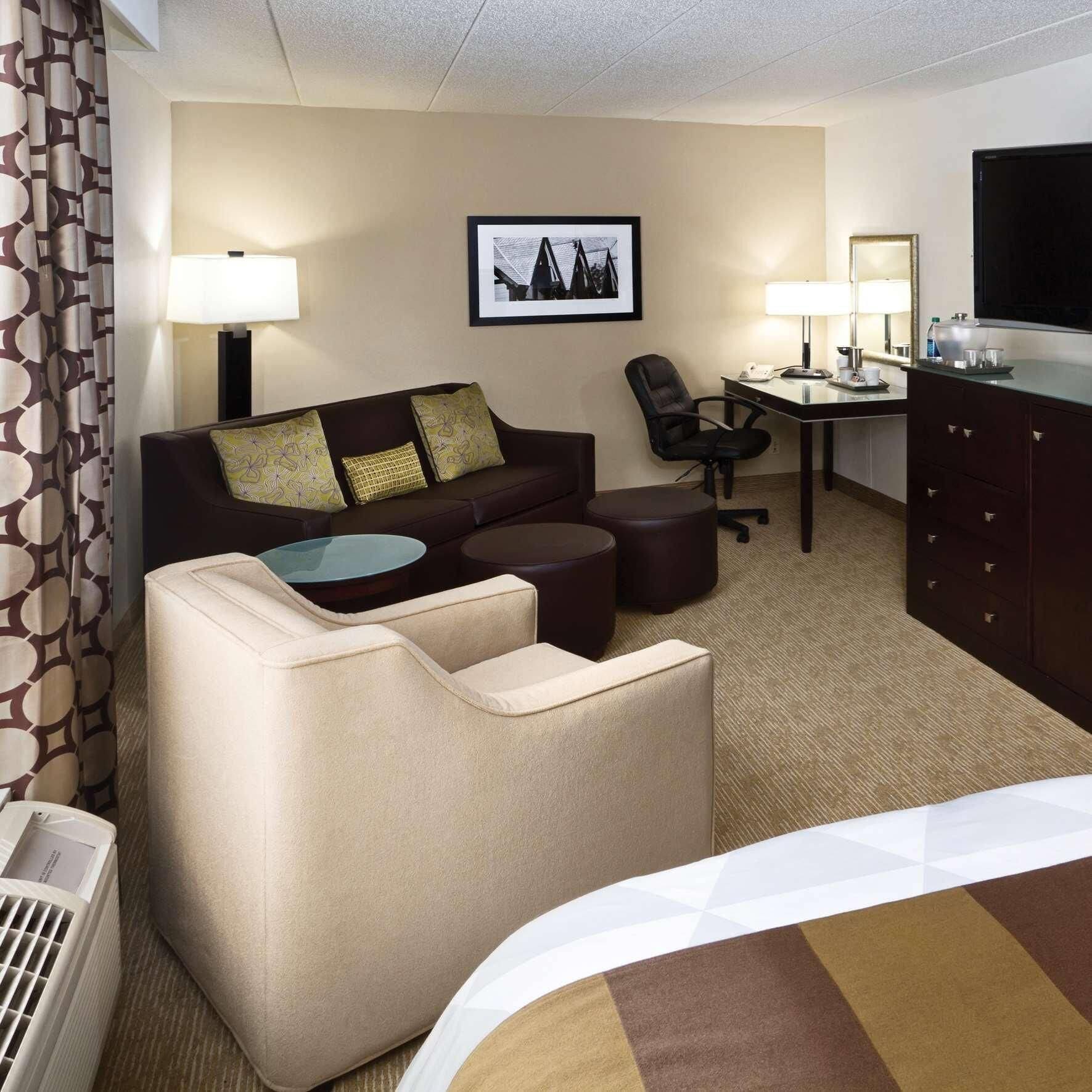 Executive-rum - 1 queensize-säng - icke-rökare (Plus) | Egyptiska bomullslakan och sängtillbehör av högsta kvalitet