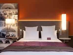 Minibar, in-room safe, desk, blackout curtains