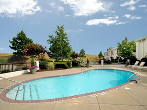 Seasonal outdoor pool