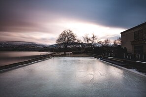 Ice skating