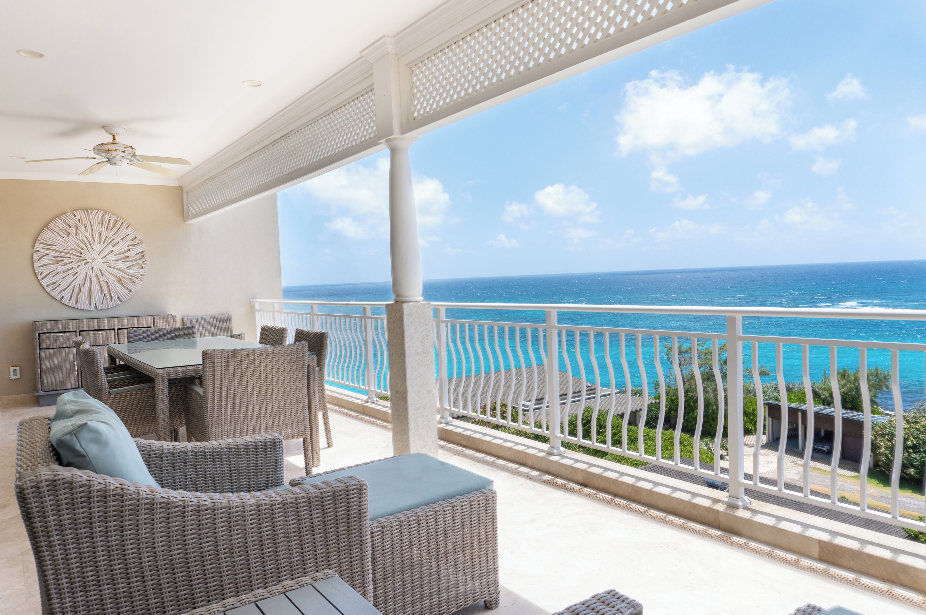 Luxury Suite, 3 Bedrooms, Private Pool, Ocean View | Balcony view