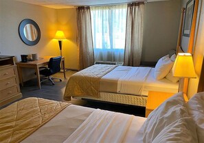 Pillow-top beds, individually furnished, desk, laptop workspace