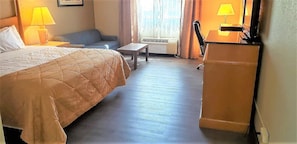 Pillowtop beds, individually furnished, desk, laptop workspace