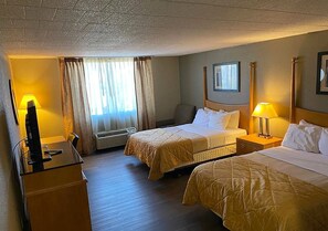 Pillow-top beds, individually furnished, desk, laptop workspace