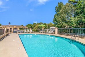 Seasonal outdoor pool