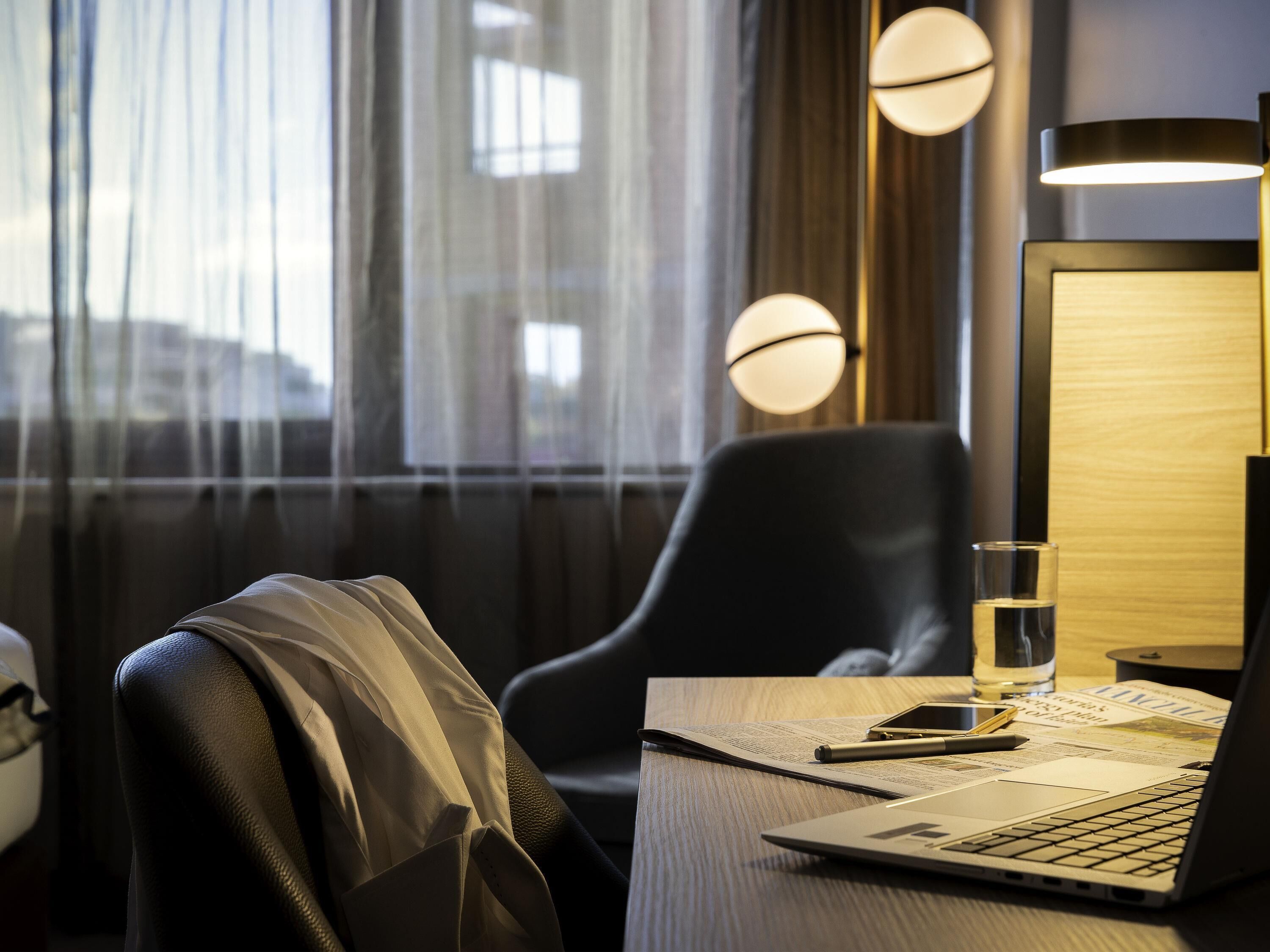 In-room safe, desk, iron/ironing board, free WiFi