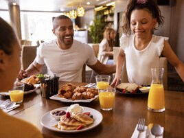 Daily cooked-to-order breakfast for a fee