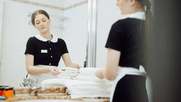Economy Double or Twin Room | 1 bedroom, hypo-allergenic bedding, minibar, in-room safe