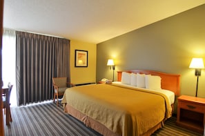 1 bedroom, hypo-allergenic bedding, in-room safe, individually decorated