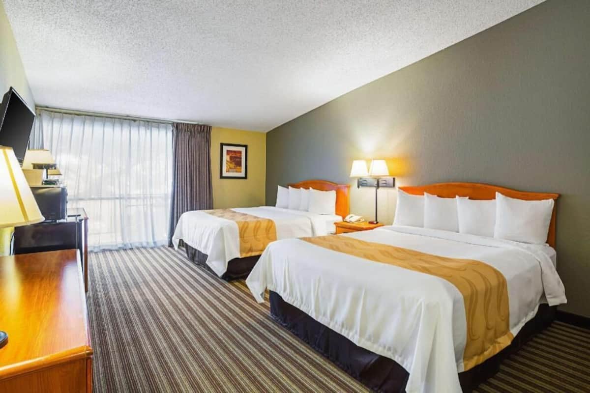 Hypo-allergenic bedding, in-room safe, individually decorated