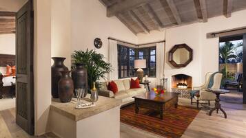 TV, fireplace, DVD player, pay films