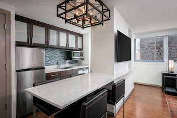 Fridge, coffee/tea maker at The Royal Sonesta Chicago Downtown