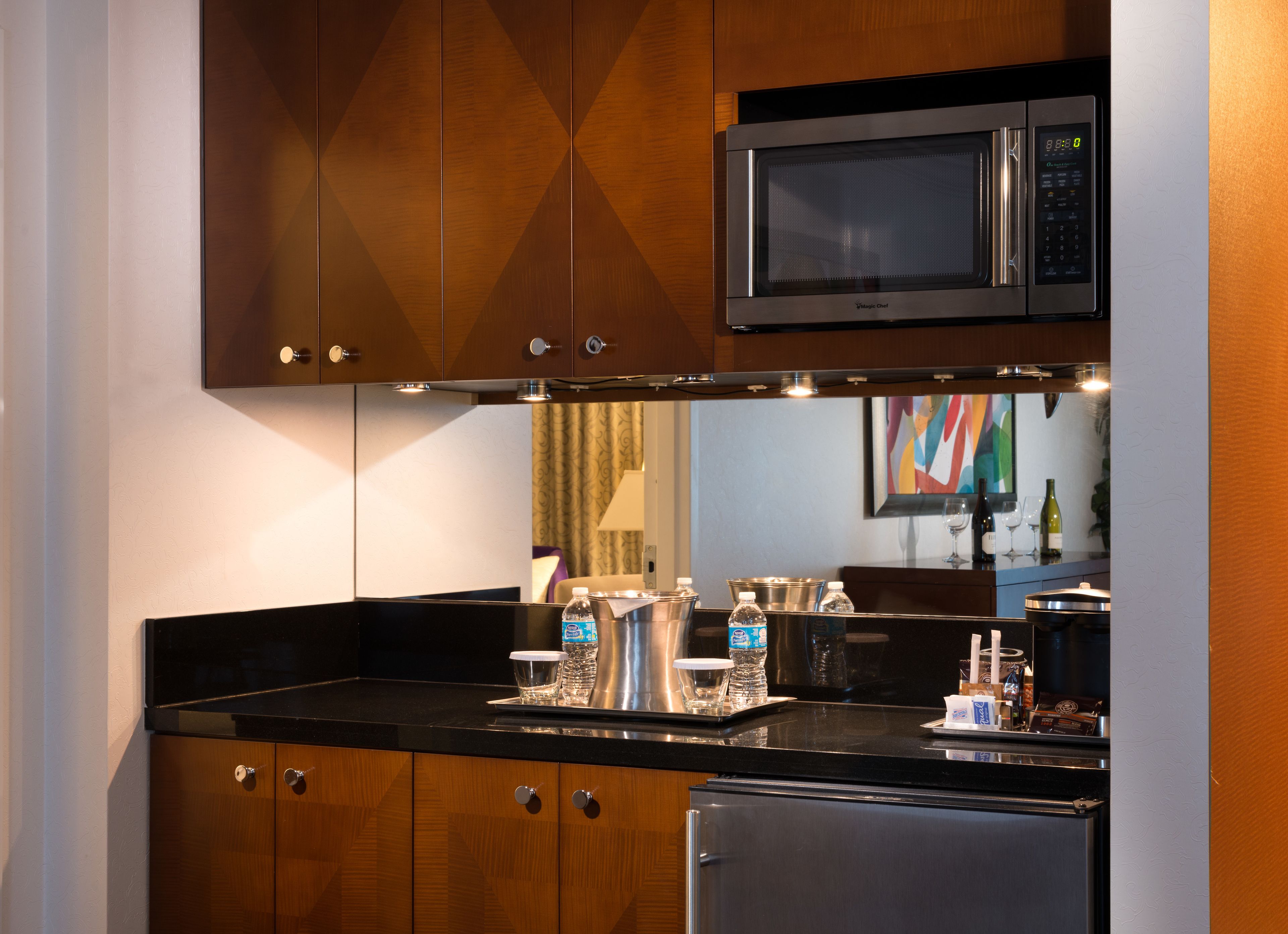 presidential suite, 1 king bed, city view | mini fridge