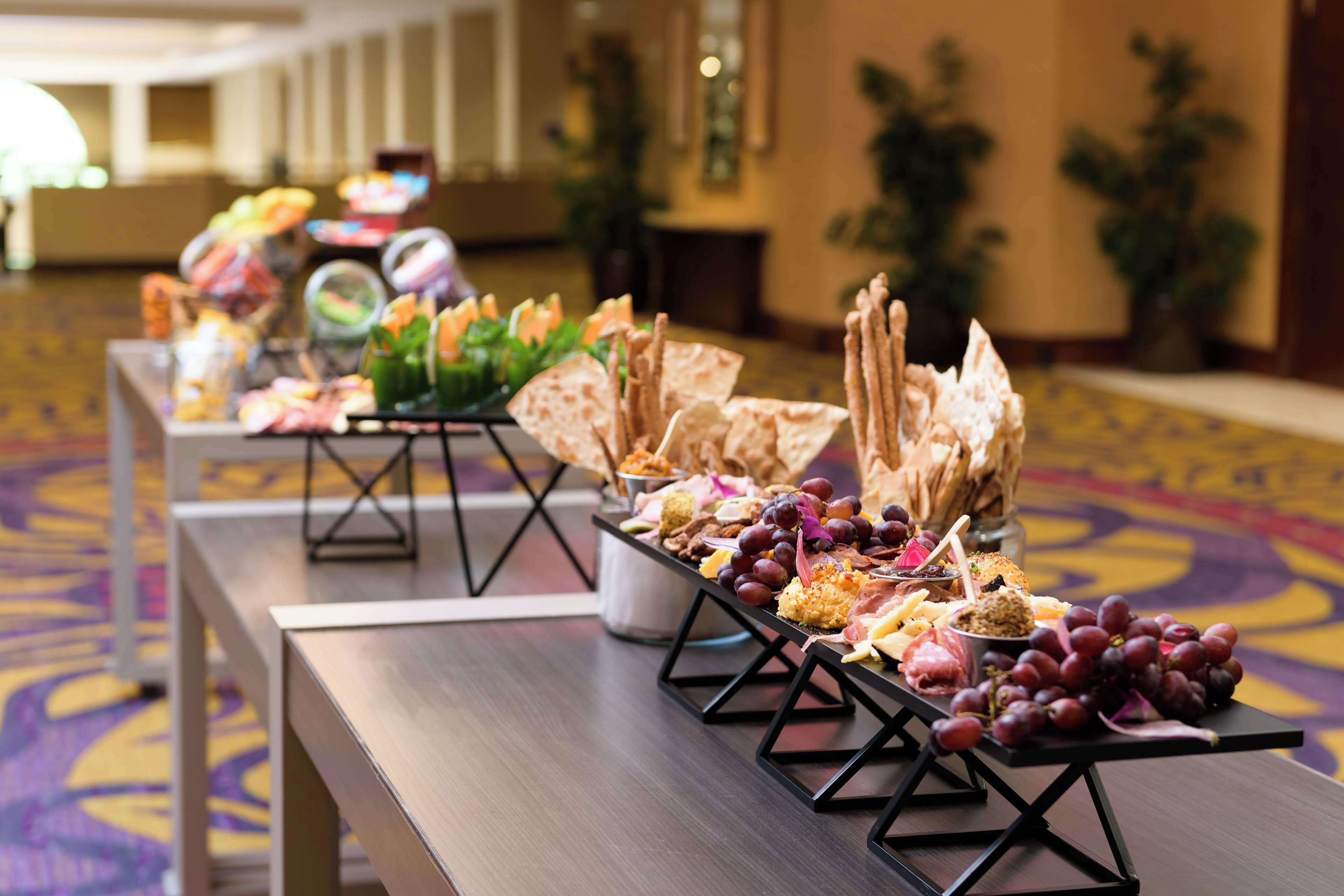 breakfast, lunch and dinner served