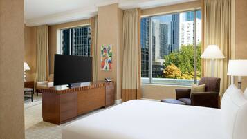 Premium bedding, pillow-top beds, in-room safe, desk