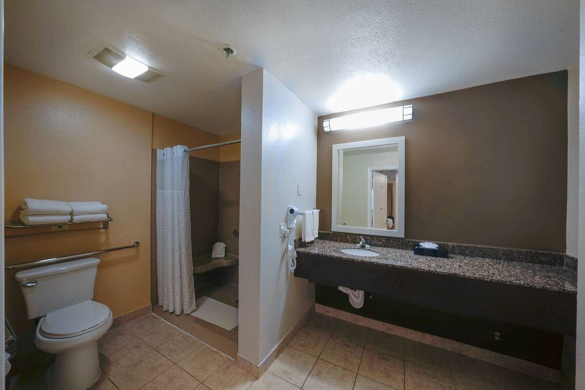 room, 2 queen beds, accessible, non smoking | accessible bathroom