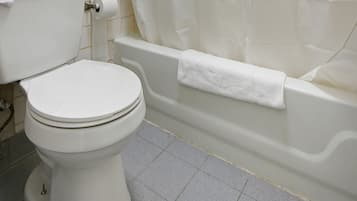 Free toiletries, towels