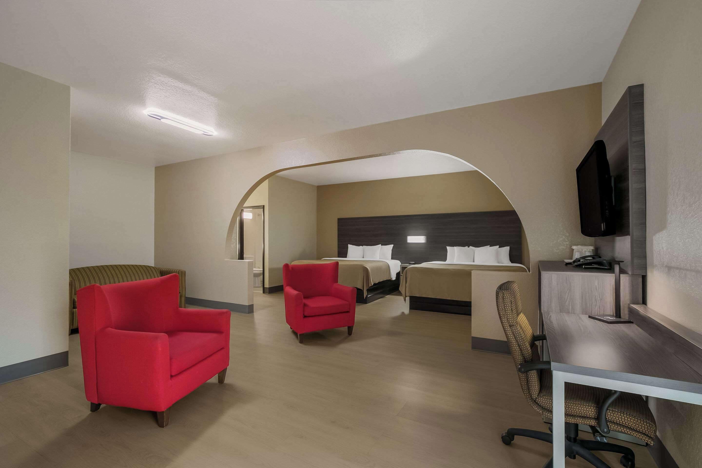 Suite, Multiple Beds, Non Smoking | Premium bedding, desk, blackout drapes, soundproofing