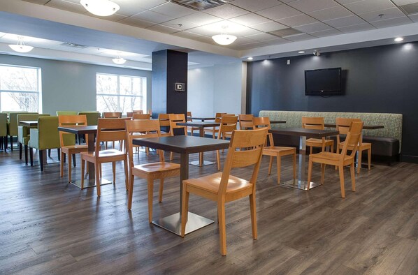 Free daily self-service breakfast 