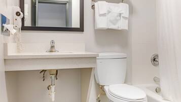 Room, 1 King Bed | Bathroom