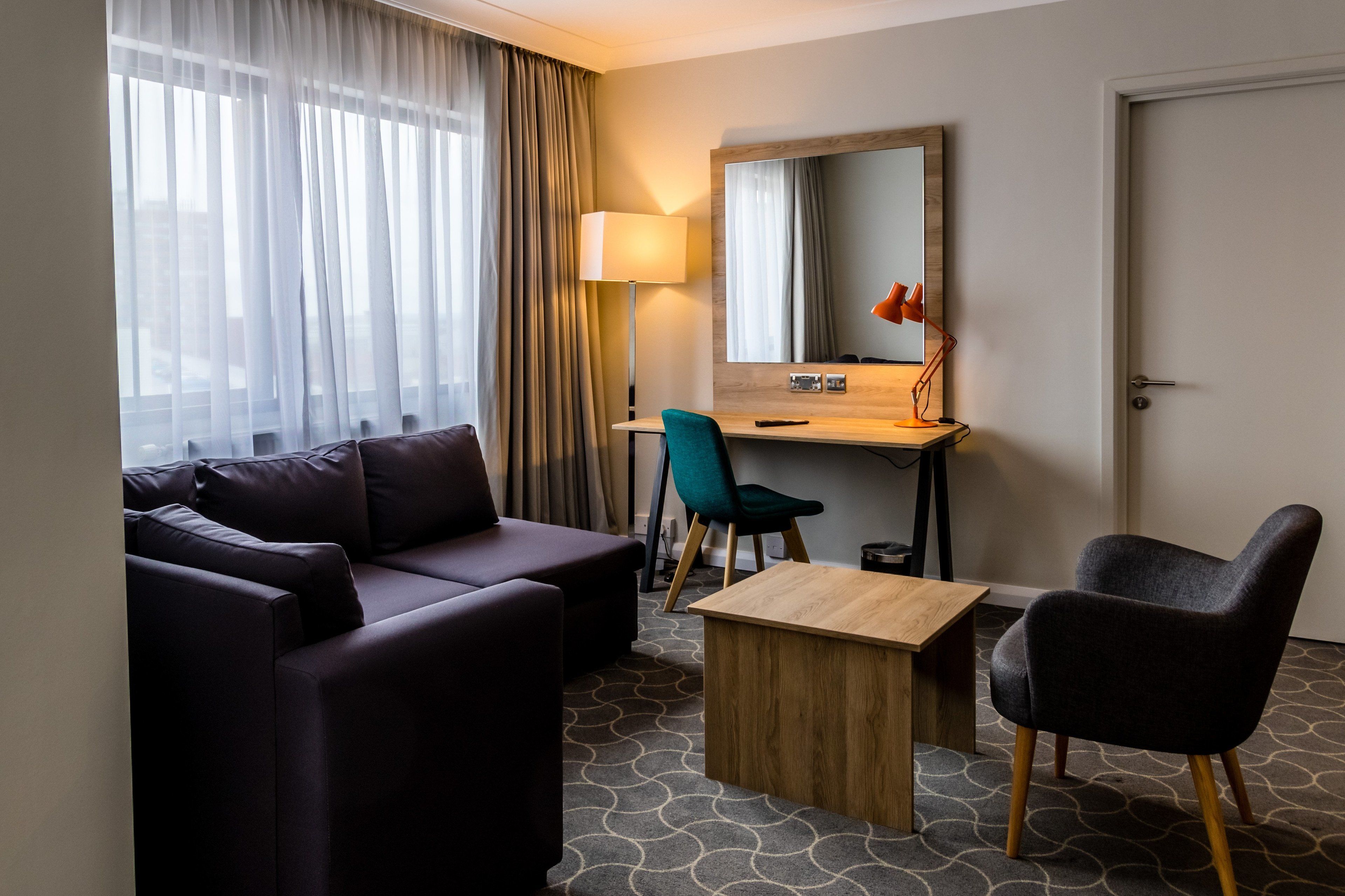 Premium bedding, in-room safe, desk, blackout curtains